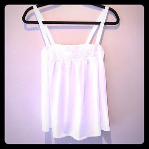J.Crew White Tank Top.